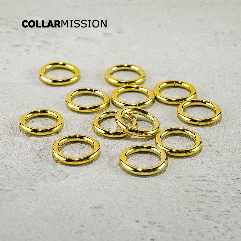 Pet clothing adjustable metal accessories 20mm yellow gold color clip DIY dog collar handbag bag accessories YH20HJ - Image 4