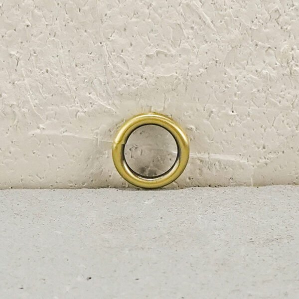 Metallic color non-welding bronze O-ring is suitable for 15mm dog leash webbing bag dog collar accessory YH15QT