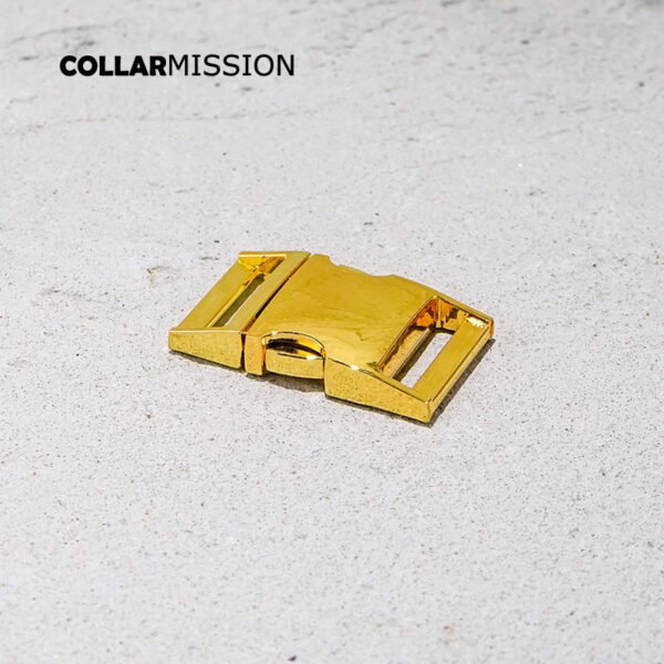 Metal side release curved buckles for durable hardware strong security lock pet collars diy parts Zinc Alloy CK25HJ02