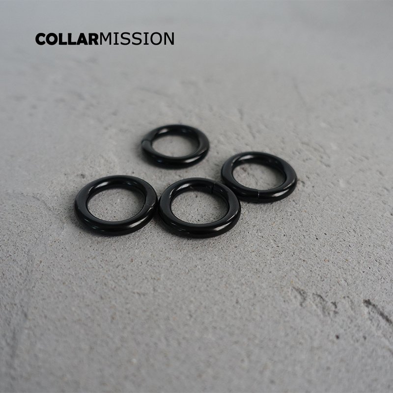 Metal Plated non-Welded 15mm O Rings adjustable ring clip buckles Hooks for handbag back YH15H - Image 2