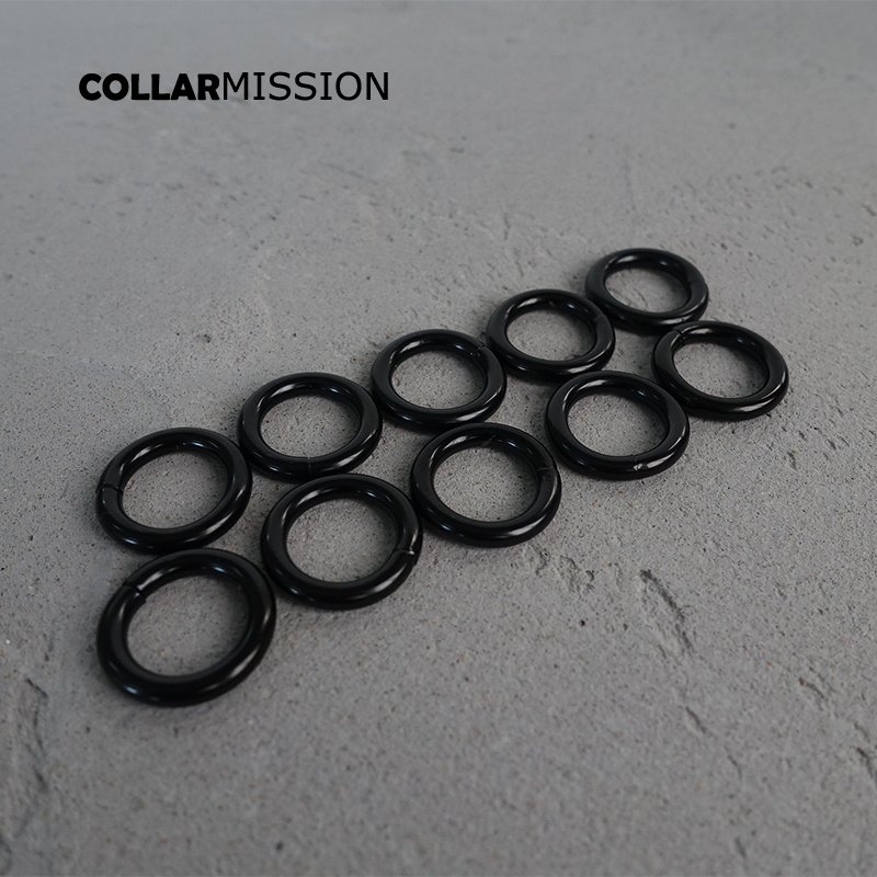 Metal Plated non-Welded 15mm O Rings adjustable ring clip buckles Hooks for handbag back YH15H - Image 4