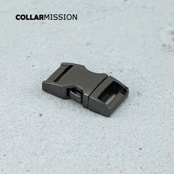 Metal side release curved buckle durable hardware for paracord security lock pet collars diy part Zinc Alloy CK15QH02