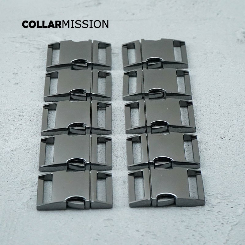 Heavy duty DIY dog cat collar buckles quick-release buckle for 30mm sewing Paracord Leathercraft handmade parts CK30QH02 - Image 5