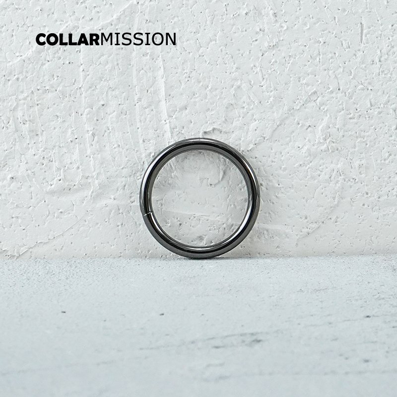 Pet puppy collar adjustable metal parts 30mm gun black hook handbag bag accessories YH30QH