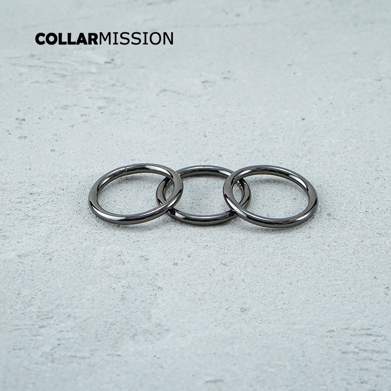 Pet puppy collar adjustable metal parts 30mm gun black hook handbag bag accessories YH30QH - Image 3