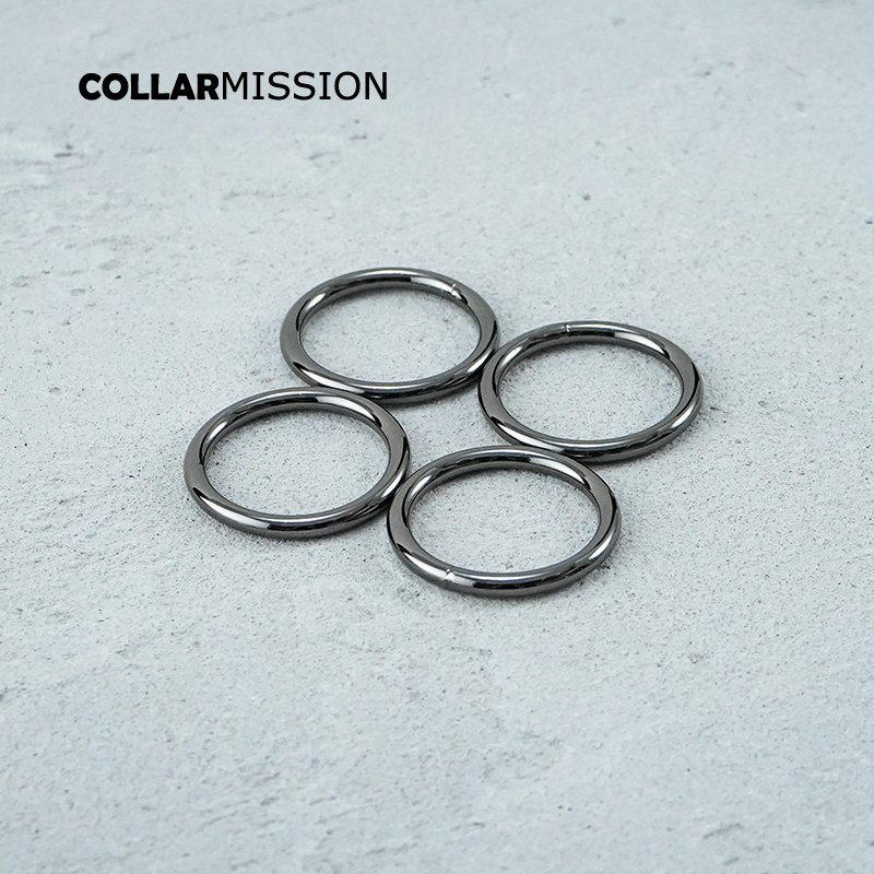 Pet puppy collar adjustable metal parts 30mm gun black hook handbag bag accessories YH30QH - Image 4