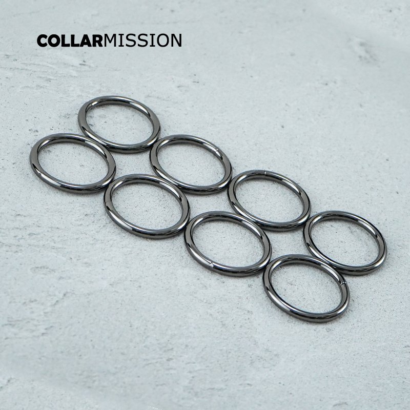 Pet puppy collar adjustable metal parts 30mm gun black hook handbag bag accessories YH30QH - Image 5