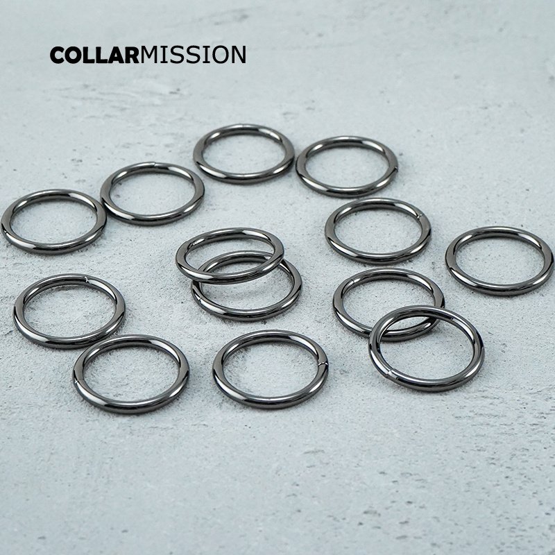 Pet puppy collar adjustable metal parts 30mm gun black hook handbag bag accessories YH30QH - Image 6