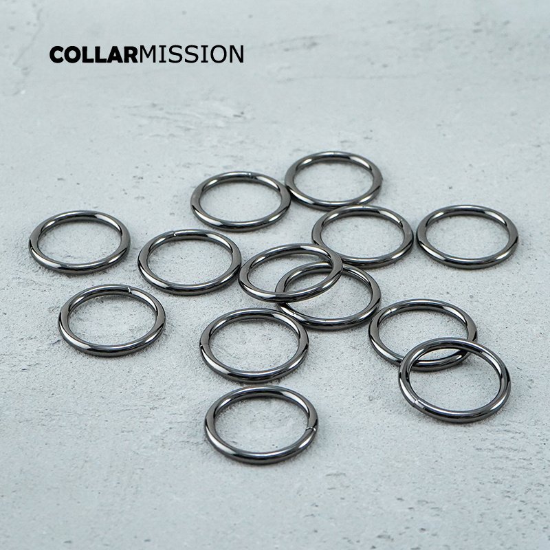 Pet puppy collar adjustable metal parts 30mm gun black hook handbag bag accessories YH30QH - Image 7