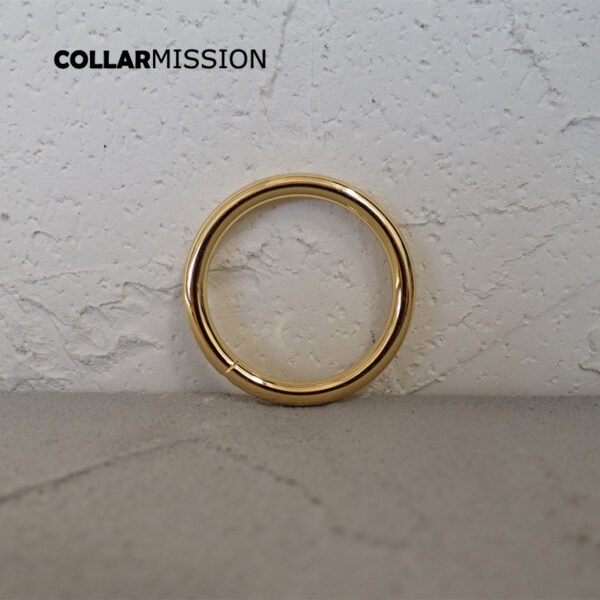 Metal O Rings for Pet puppy Collar 30mm Webbing Strap Leather bag Sewing Parts diy accessory O-shaped buckle YH30J