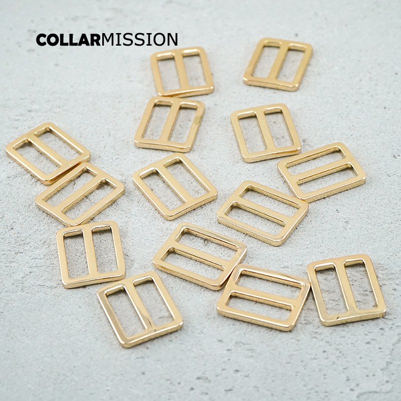 25mm metal slider Tri-Glid for Bag Strap Hook Webbing Adjustable accessory light gold RZK25J - Image 6