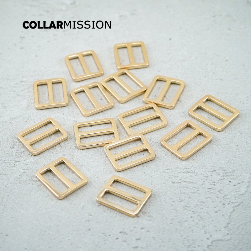 25mm metal slider Tri-Glid for Bag Strap Hook Webbing Adjustable accessory light gold RZK25J - Image 7