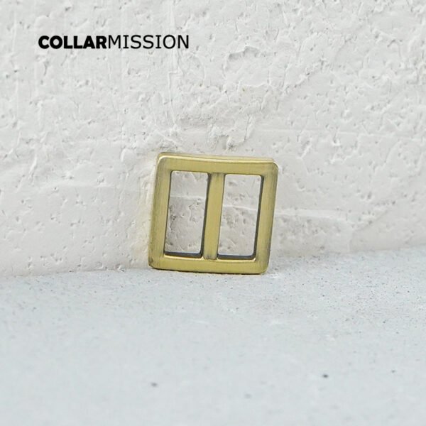 15mm Buckles Adjust Clasp Webbing Slider Buckle metal slider Tri-Glid dog collar bronze RZK15QT