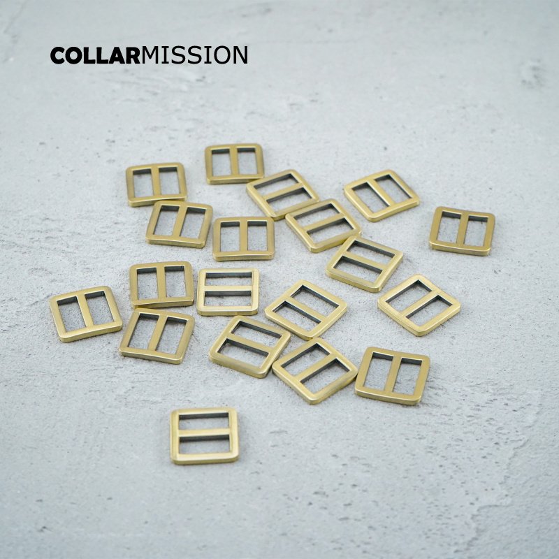 20mm fine workmanship metal slider Tri-Glid for bag cat dog leash backpacks accessory bronze RZK20QT - Image 7