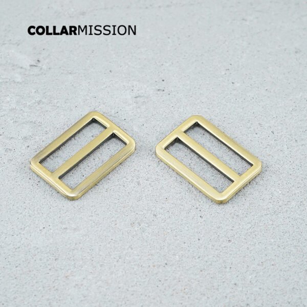 30mm bright color metal slider Tri-Glid for bag cat dog leash backpacks accessory bronze RZK30QT