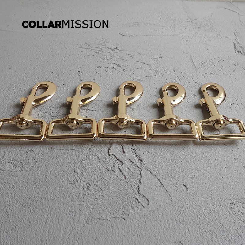 Dog supplies pet accessories for 30mm webbing cat leash diy parts top quality durable and strong Swivel Trigger Snap Hooks PK30J - Image 3