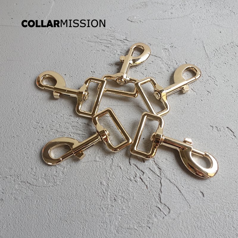 Dog supplies pet accessories for 30mm webbing cat leash diy parts top quality durable and strong Swivel Trigger Snap Hooks PK30J - Image 6