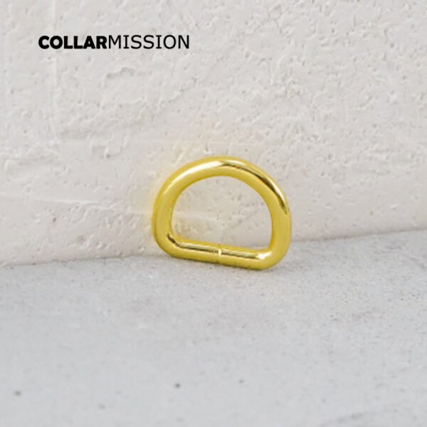 Metal D Rings for Pet puppy Collar 20mm Webbing Strap LeatherCraft bag Sewing Parts DIY accessories D-shaped buckle DK20HJ