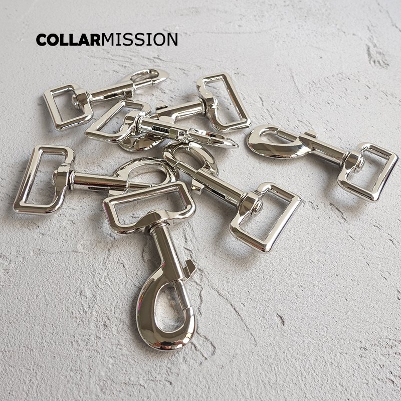DIY for dog collar metal buckle bag cat pet leash backpacks accessories 30mm top quality Zinc Alloy swivel snap hooks PK30Y - Image 3