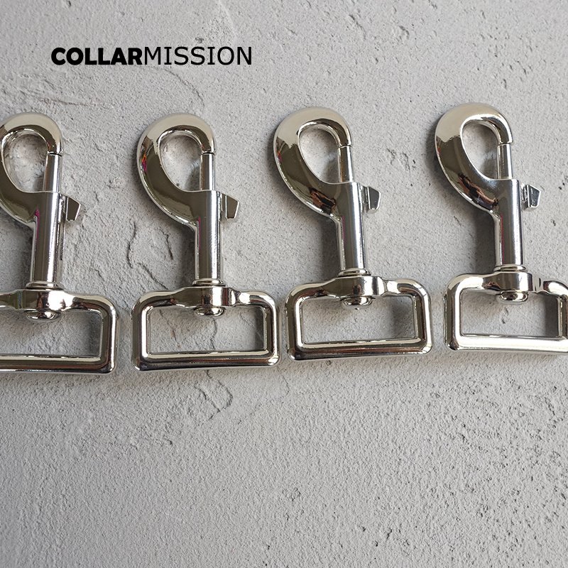 DIY for dog collar metal buckle bag cat pet leash backpacks accessories 30mm top quality Zinc Alloy swivel snap hooks PK30Y - Image 2