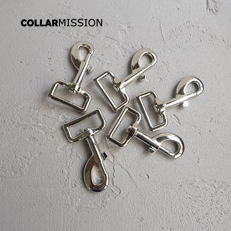DIY for dog collar metal buckle bag cat pet leash backpacks accessories 30mm top quality Zinc Alloy swivel snap hooks PK30Y - Image 4