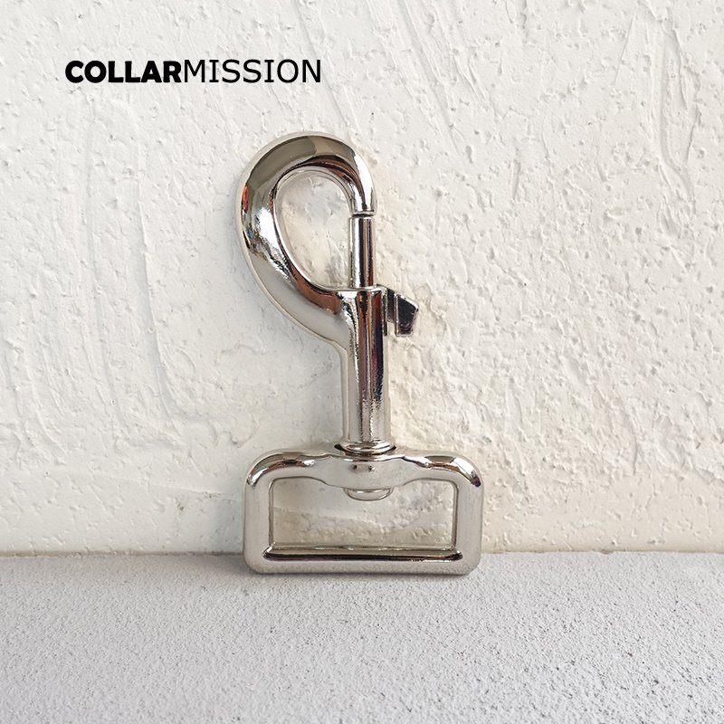 DIY for dog collar metal buckle bag cat pet leash backpacks accessories 30mm top quality Zinc Alloy swivel snap hooks PK30Y