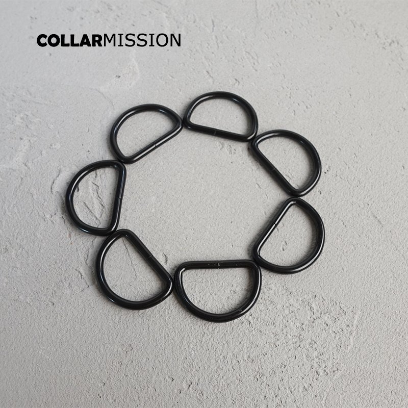 Retailing D rings for 30mm Webbing Dog Collar Chain leather belt Plated metal buckle Semi ring Ribbon clasp Knapsack belt DK30H - Image 3