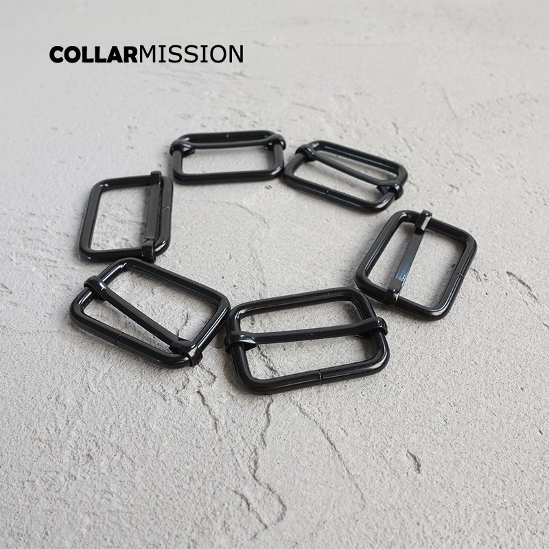 Adjuster buckle for 30mm straps webbingh belts Bags dog collars zinc Alloy diy accessory sewing black metal buttons LXK30H - Image 5