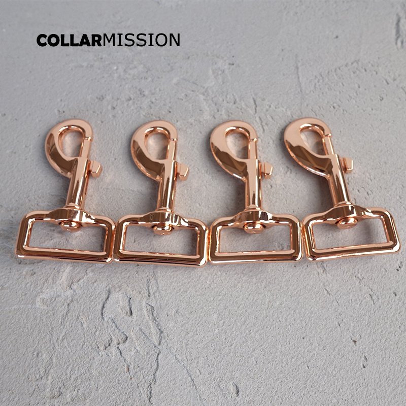Metal dog clasp for 30mm pet puppy leash handbag luggage strap diy parts durable and strong Swivel Clasp plated buckle PK30M - Image 2