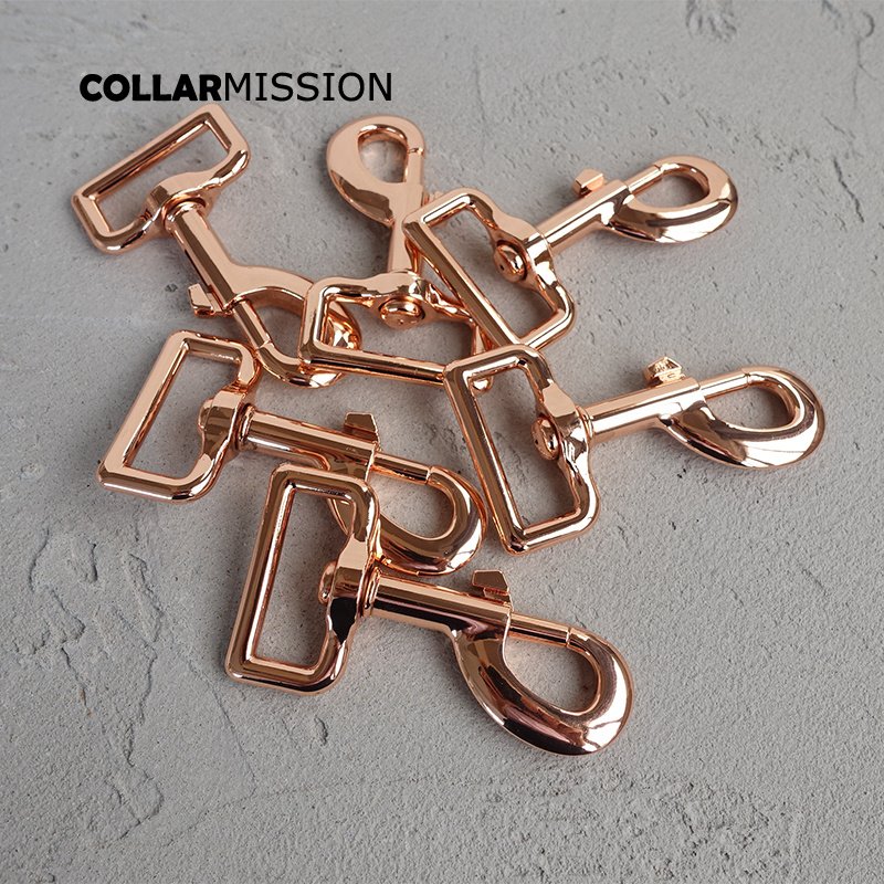 Metal dog clasp for 30mm pet puppy leash handbag luggage strap diy parts durable and strong Swivel Clasp plated buckle PK30M - Image 5