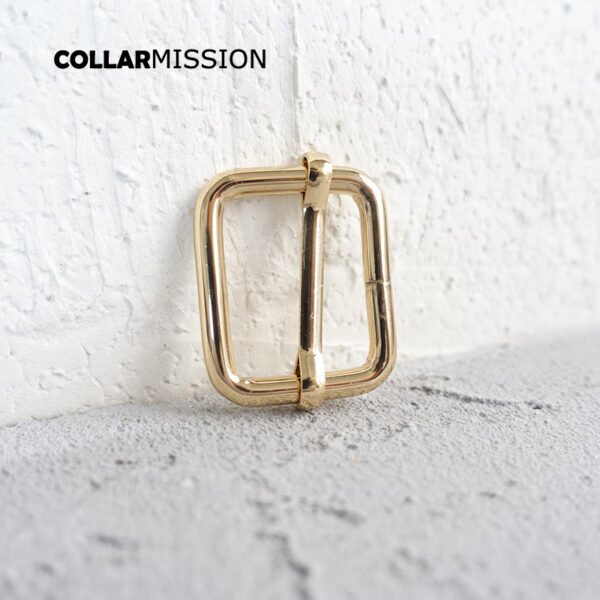 Adjustable Buckle for Dog Collar, Metal Accessory, Golden, 25mm, Webbing, Sewing, Backpack Strap, Bag, Plated Metal Adjuster