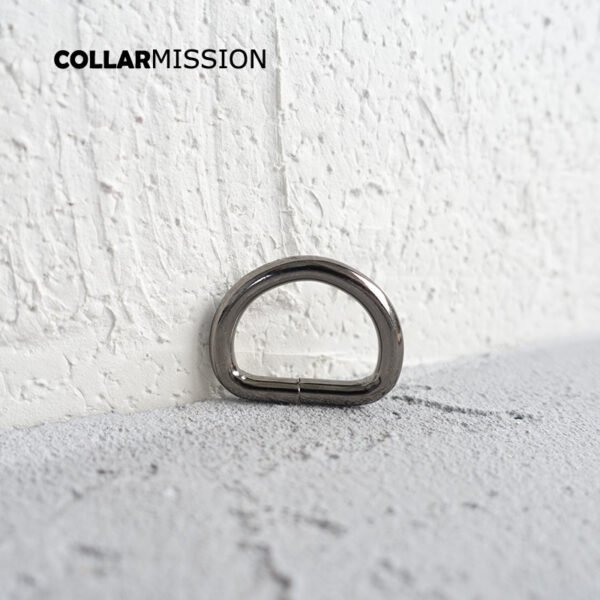 DIY Dog Collars, Heavy Duty, Unwelded Metal Buckle, Flat, Ring for 20mm Webbing Garment, Backpack, Bag Accessory, DK20QH