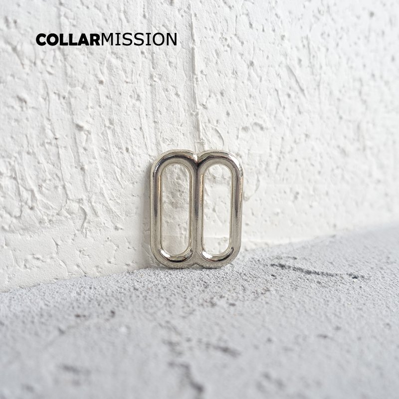 20mm adjustable buckle loop for dog collar harness backpack strap accessory silver BZK20Y - Image 4