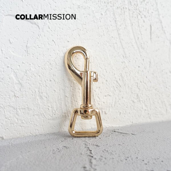 Zinc Alloy Swivel Clasp for Webbing, Metal Lobster, Claw Clasp for Dog and Cat leash, Durable and Strong, DIY Accessory, PK20J01