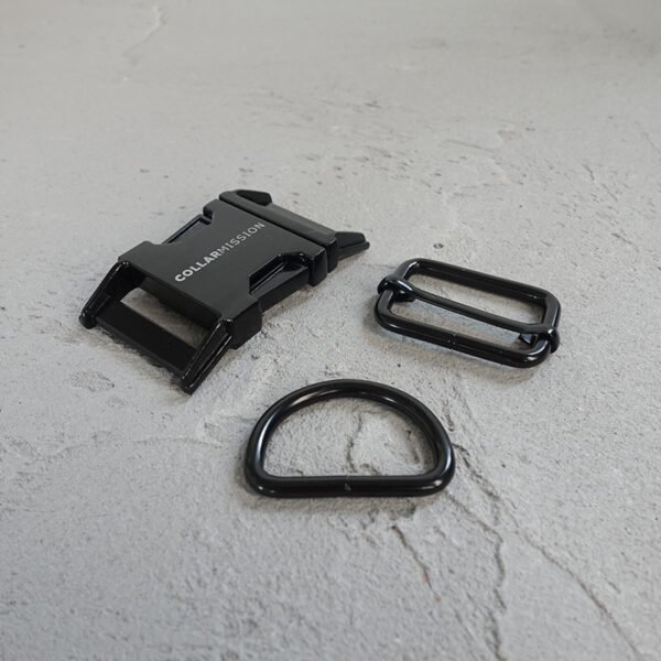 50set Engraving(metal buckle+adjust buckle+D ring/set)for garment luggage dog collar DIY accessory 8 Colours 4 sizes