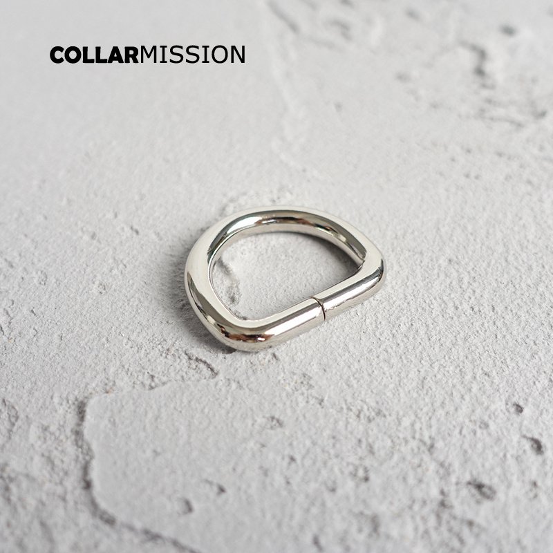 D-Shaped Buckle for Webbing Needlework, Metal Crafts, D Ring, Semicircle Button, DIY, Dog Collar Accessories, DK20Y, 20mm - Image 2