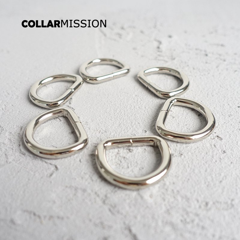 D-Shaped Buckle for Webbing Needlework, Metal Crafts, D Ring, Semicircle Button, DIY, Dog Collar Accessories, DK20Y, 20mm - Image 4