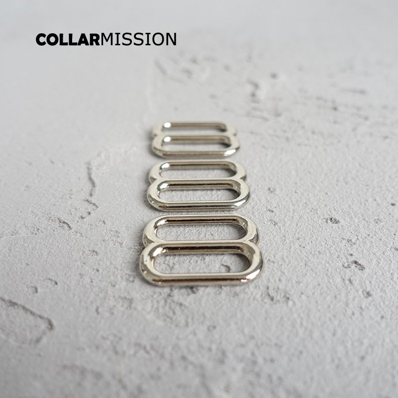 20mm adjustable buckle loop for dog collar harness backpack strap accessory silver BZK20Y - Image 5