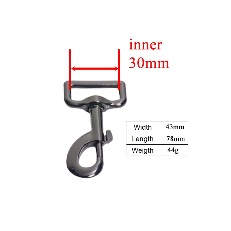 1set Engraved(metal buckle+adjust buckle+D ring+metal clasp/set)30mm buckle DIY dog collar part 8 colours - Image 6