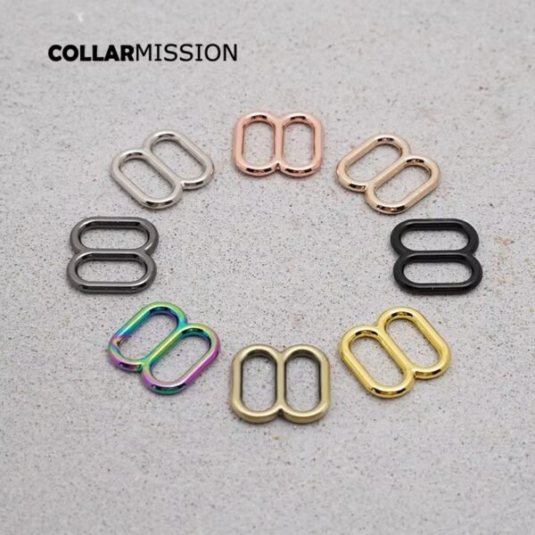 1pc Retailing adjustable buckle DIY accessory for 13mm sewing bag belt DIY cat collar high quality plated metal buckle 8 colours