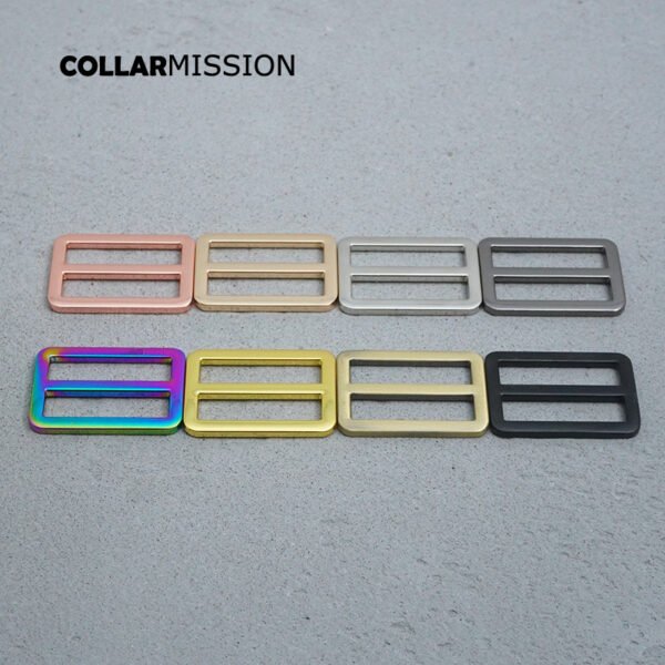 100pcs/lot Metal Non-Welded plating Roller Pin Tri-Glid For Backpacks Straps cat dog collar DIY accessory for 8 colours