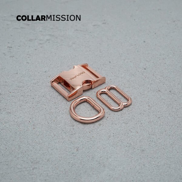 20set/lot engraved (metal buckle+adjust buckle+D ring)for luggage backpack dog collar DIY accessory 8 Colour 15mm to 30mm 5 size