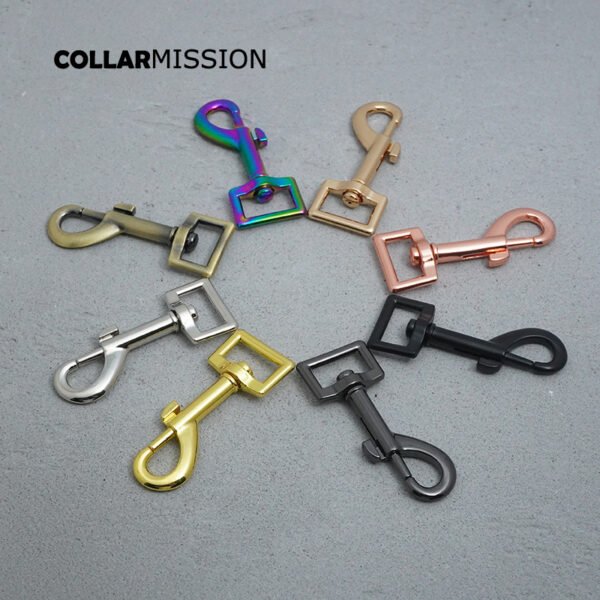 50pcs/lot Electroplated Metal Hooks And Buckles Assorted Sizes 15mm-30mm for Cat Dog Collar Accessories