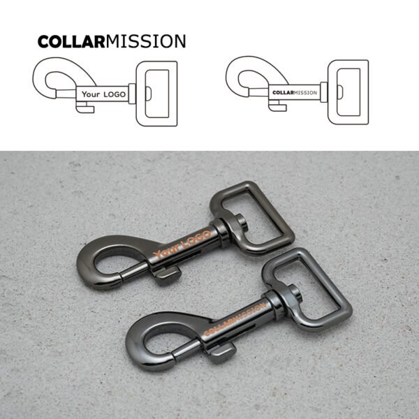 100pcs/lot Electroplated metal hooks and buckles of various 4 sizes 8 colors,We provide laser engraving service customize LOGO