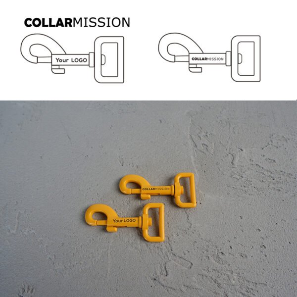 1pc  Metal dog clasp for 20mm and 25mm webbing dog leash buckles 7colours We provide laser engraving service customize LOGO