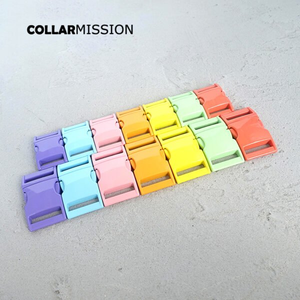 100pcs/lot Retailing spray paint metal clasp quick side release for Webbing diy dog collar accessory buckle 7 colours